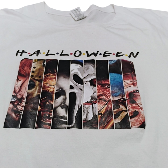SAME DAY SHIPPING Halloween Horror Graphic T-Shirt Adult Size XL Nwot - Picture 4 of 9